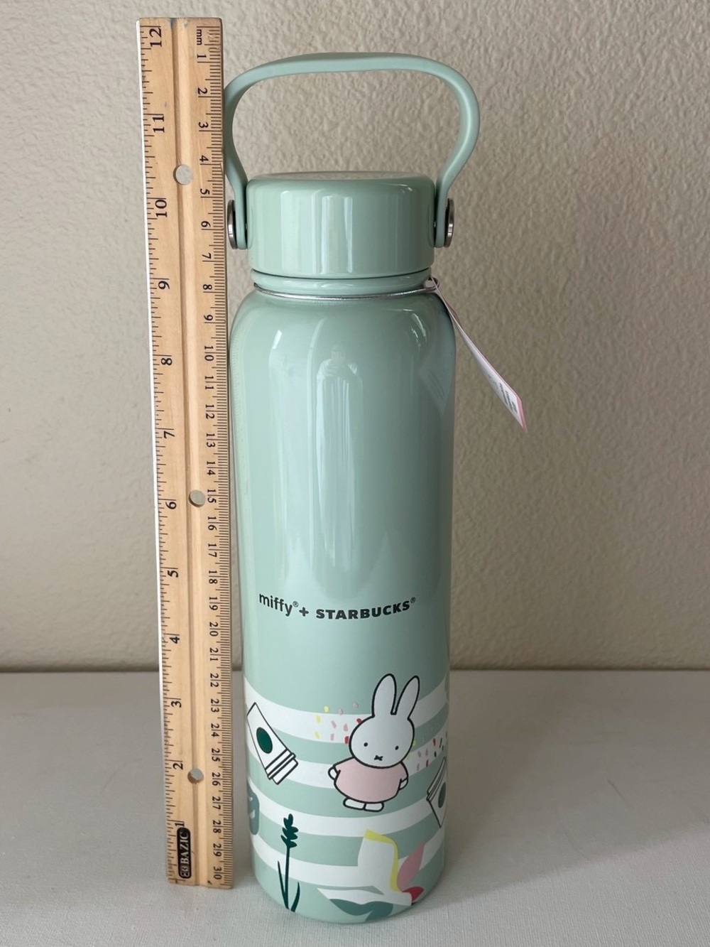 STARBUCKS x MIFFY Stainless Water hot cold Bottle 27oz  Summer 2026 with handle - Picture 7 of 7